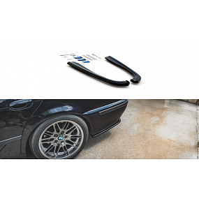 Splitter BMW 5 E39 M-Pack Tył Boczne Gloss Black Splitter BMW 5 E39 M-Pack Tył Boczne Gloss Black