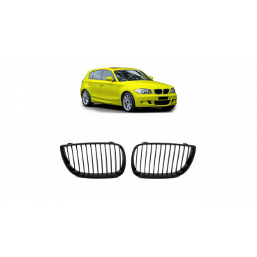 Mriežka BMW 1 E81 E82 E87 E88 jednotlivé lamely Matná čierna
