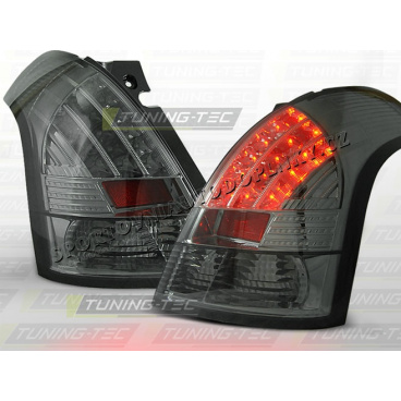 SUZUKI SWIFT 2005-10 ZADNÍ LED LAMPY SMOKE SUZUKI SWIFT 2005-10 ZADNÍ LED LAMPY SMOKE
