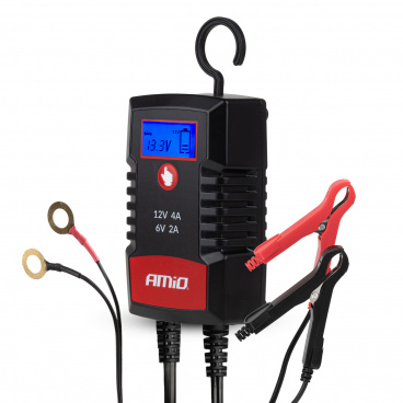 Digitálny usmerňovač AGM GEL STD LFP MAX 4A 6V 12V PRO HOOK AMIO-04531