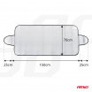 Kryt na čelné sklo 150x70cm protislnečný protimrazový AMIO-01389