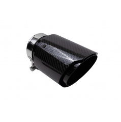 Koncovka tlmiča 114mm vstup 76mm Carbon Gloss