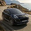 Ochranný návlek na prednú časť kapoty čierny Ford Puma 2019–24