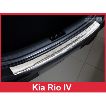 Nerez kryt-ochrana prahu zadného nárazníka Kia Rio IV 2017