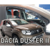 Větrné clony (ofuky) přední + zadní Dacia Duster 2018+