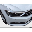 Nerez lišty hornej hrany masky a svetiel VW Passat B8 2014-19 3 ks