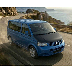 Prevlek kapoty čierny karbón VW T5 2003-10