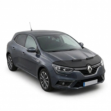 Čierny ochranný návlek na prednú časť kapoty Renault Megane 2016–22