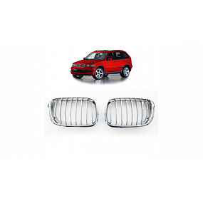 Gril BMW X5 E53 jednotlivé rebro Chróm