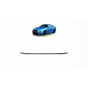 Zadné krídlo BMW 2 F22 F23 Lip Matná Čierna