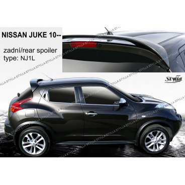 Nissan Juke 2010+ zadný spojler (EÚ homologácia) Nissan Juke 2010+ zadný spojler (EÚ homologácia)