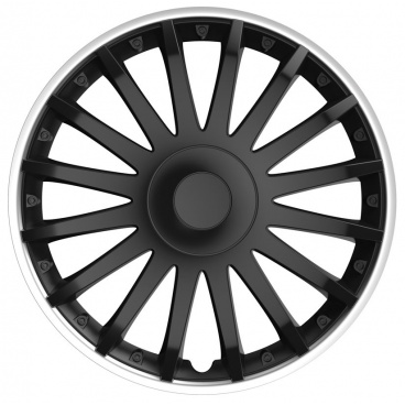 Kryty kol KRYSTAL black/silver 14-15" sada 4 ks Kryty kol KRYSTAL black/silver 14-15" sada 4 ks