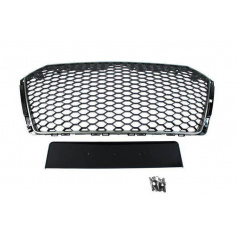 Gril Audi A4 B9 RS-Style Satin Black PDC