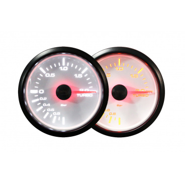 Hodiny Auto Gauge STP2W 52mm - Turbo -1/2 Hodiny Auto Gauge STP2W 52mm - Turbo -1/2