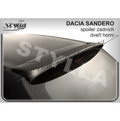 Dacia Sandero 2008+ spoiler zadných dverí horný