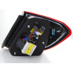 Mercedes C-Klasa W204 Kombi 2007-10 zadní lampy red white LED