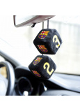 Plyšové kocky 7 cm s logom FC Barcelona (originálne s licenciám, nie su to ziadne kópií)