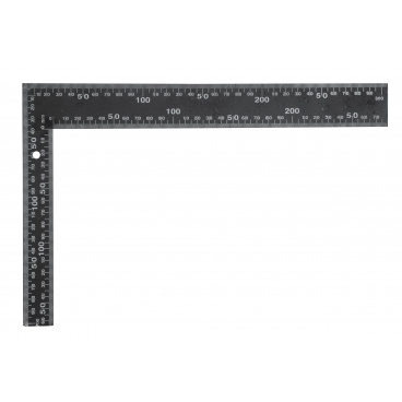 Úhelník truhlářský 400 x 600 mm černý Úhelník truhlářský 400 x 600 mm černý