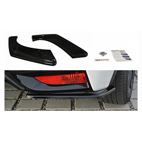 Splitter Honda Civic IX Facelift Tył Boczne Gloss Black Splitter Honda Civic IX Facelift Tył Boczne Gloss Black