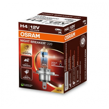 Halogénová žiarovka H4 Osram NIGHT BREAKER LASER 12V +220% 1 ks Halogénová žiarovka H4 Osram NIGHT BREAKER LASER 12V +220% 1 ks