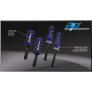 ap Sportfahrwerke sportovní snížené pružiny Opel Omega (A-B)