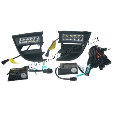 Svetlá s LED pre Škoda Octavia 2009-, automatické denné svietenie, homologácia Svetlá s LED pre Škoda Octavia 2009-, automatické denné svietenie, homologácia