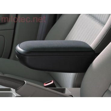 Lakťová opierka Milotec - čierny semiš, Škoda Fabia