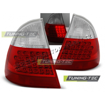BMW E46 1999-2005 zadné LED lampy red white 