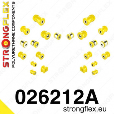 Audi Allroad 2004-11 Strongflex Šport zostava silentblokov len pre zadnú nápravu 20/22 ks Audi Allroad 2004-11 Strongflex Šport zostava silentblokov len pre zadnú nápravu 20/22 ks