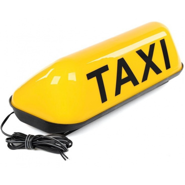 TAXI LED svietidlo s magnetickou základňou žltá