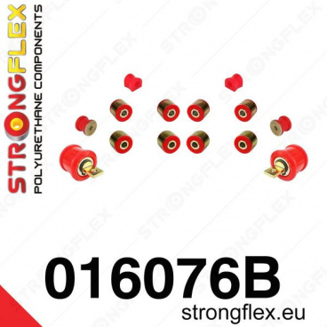 Alfa Romeo 156 Strongflex zostava silentblokov len pre zadnú nápravu 14ks Alfa Romeo 156 Strongflex zostava silentblokov len pre zadnú nápravu 14ks