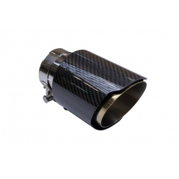 Koncovka tlmiča 101mm vstup 70mm Carbon Gloss