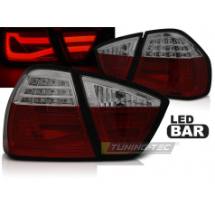 BMW E90 03.05-08.08 zadné lampy red smoke LED BAR (LDBMF6)