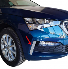 Nerez bočné lišty spodnej masky Škoda Scala 2019+