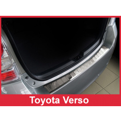 Nerez kryt- ochrana prahu zadného nárazníka Toyota Verso 2009-13