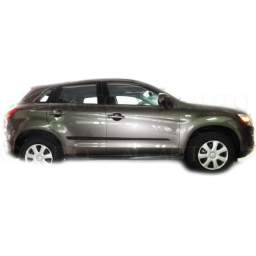 Boční ochranné lišty dveří - Mitsubishi ASX facelift, 2013 + Boční ochranné lišty dveří - Mitsubishi ASX facelift, 2013 +