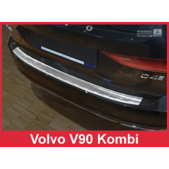 Nerez kryt- ochrana prahu zadného nárazníka Volvo V 90 2016+