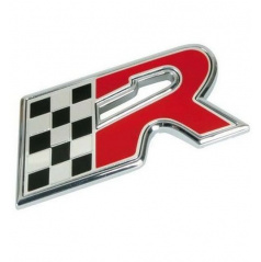 Plastické logo R-flag s podlepením (55x25 mm)