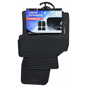 Presné gumové autokoberce II pre koncernové vozidlá Škoda, Seat, VW 4 ks s fiksací Presné gumové autokoberce II pre koncernové vozidlá Škoda, Seat, VW 4 ks s fiksací