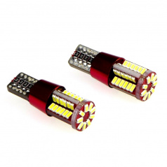 Žiarovky T10 57 x SMD 3014 6000K CAN-BUS - 2 ks