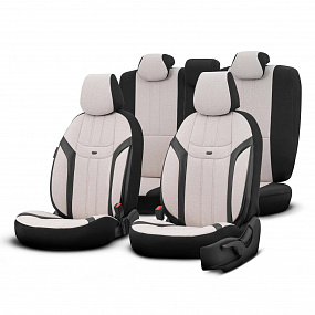 Kompletná sada poťahov na autosedačky OTOM SWAN 503 BEIGE 3-ZIP