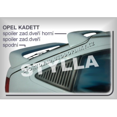 OPEL KADETT E HTB (84-91) spojler chrbta. dverí hornej (EU homologácia)