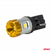 LED žiarovky CANBUS W5W T10 3030 4SMD + 3020 1SMD biele 12V 24V AMIO-04990