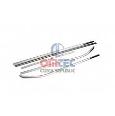 Opel Corsa E - NEREZ chrom spodnej lišty okien - OMTEC