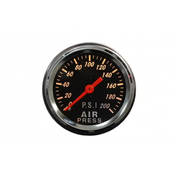 Hodiny Auto Gauge 52mm - AirRide Tlak Mechanický Hodiny Auto Gauge 52mm - AirRide Tlak Mechanický