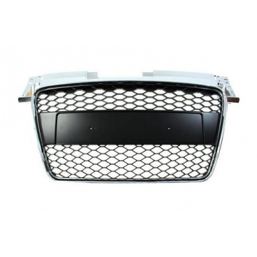 Gril Audi TT 8J RS-Štýl Chróm-Čierny 06-14 Gril Audi TT 8J RS-Štýl Chróm-Čierny 06-14