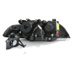 BMW E39 09.1995-06.2003 predné číre svetlá Angel Eyes LED D2S/H7 black (LPBME2)
