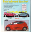 VW Golf VII 2011+ hatchback bočné ochranné lišty dverí