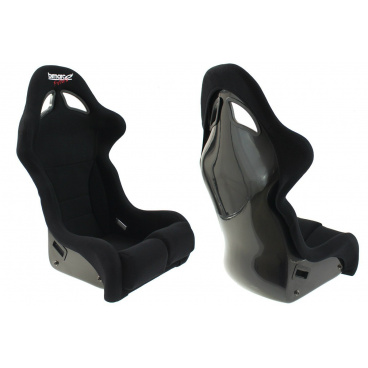 Športová pevná škrupina Bimarco Futura čierna FIA homologácia