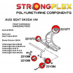 Škoda Octavia I 1996-04 Strongflex zostava silentblokov len pre prednú nápravu 12 ks